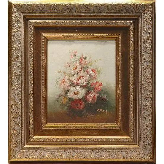 One Of The Kind Painting Canvas Wall Art Spanish Oil Painting Ready To Hang For Home Wall Art Decoration 18" X 20" Abcp-88